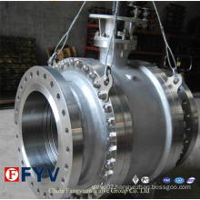 API 6D Metal to Metal Seated Trunnion Mounted Ball Valve